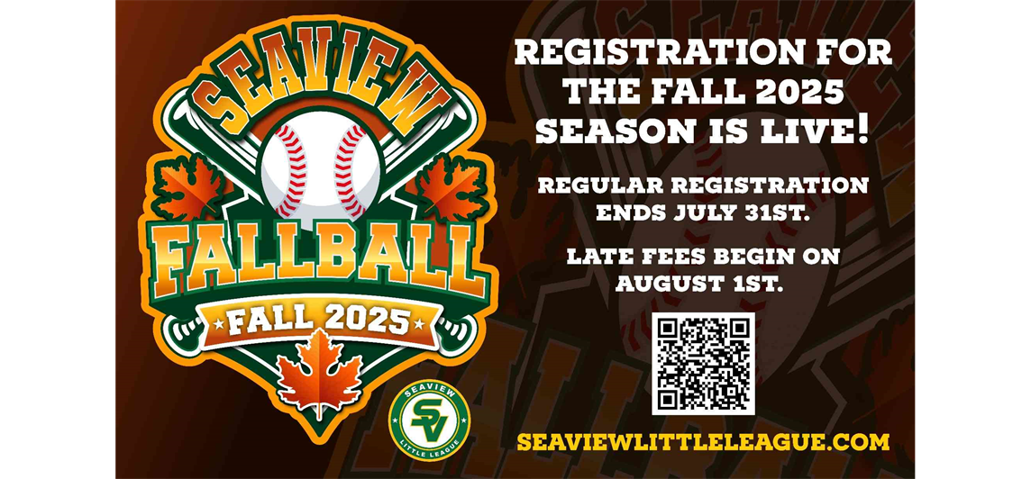 Fall Ball is Here! Register today!