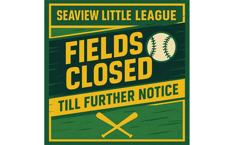 Fields Closed for Fall Maintenance -WEED SPRAYING