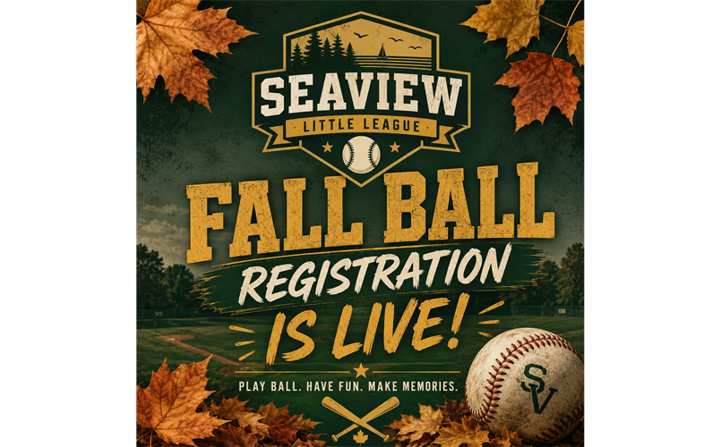 Fall Ball Registration now open!